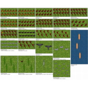 Andere V&ouml;lker des Meerlandes und der umliegenden Inseln - s&uuml;dliches Hochland